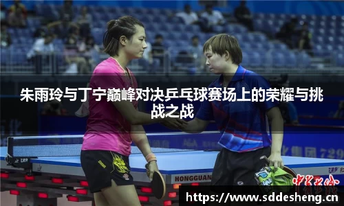 朱雨玲与丁宁巅峰对决乒乓球赛场上的荣耀与挑战之战